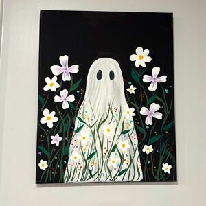 Ghost flower painting